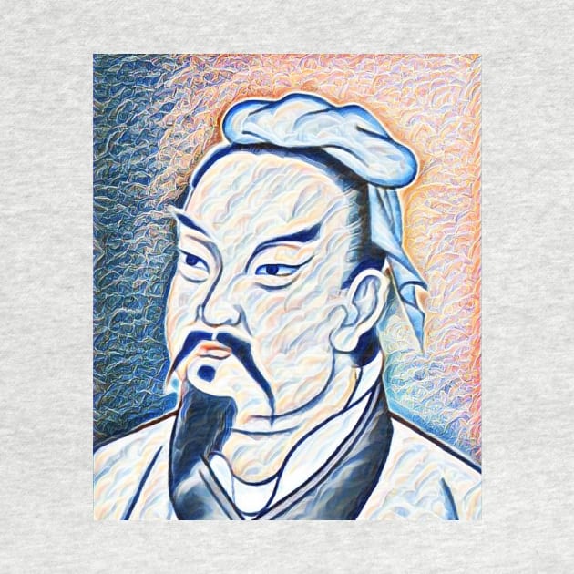 Sun Tzu Portrait | Sun Tzu Artwork 12 by JustLit